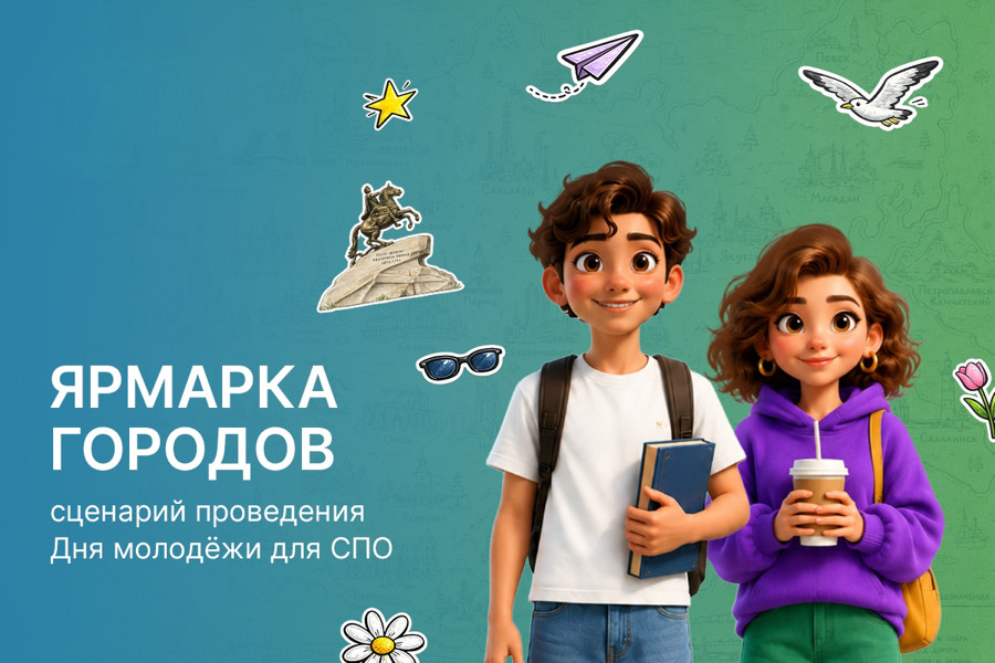 🌆 Сценарий проведения Дня молодёжи для СПО «Ярмарка городов»
