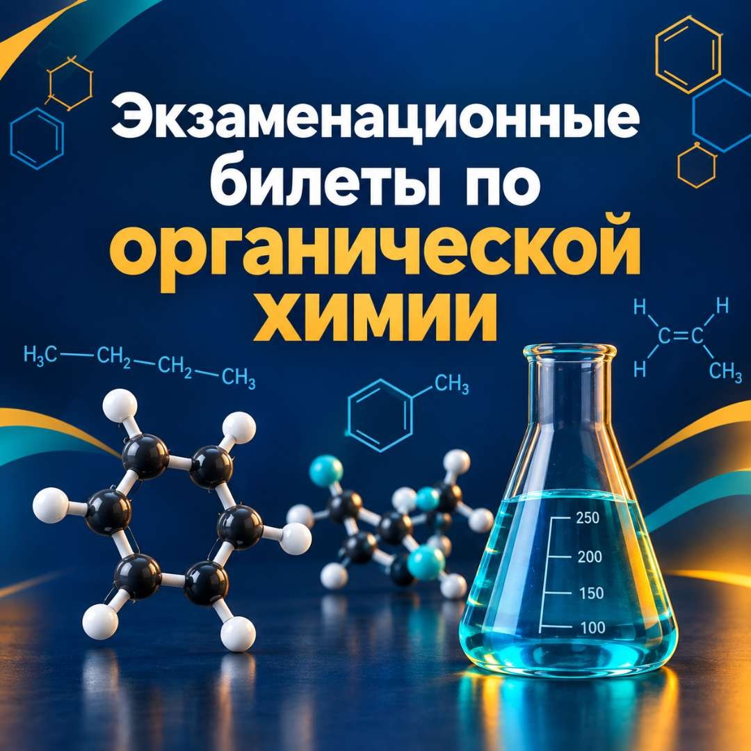 Экзаменационные билеты по органической химии для студентов 2 курса