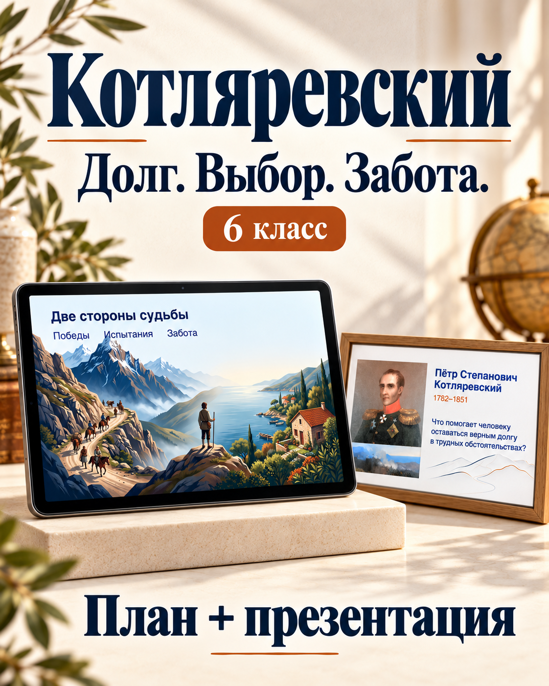 Комплект к уроку «Пётр Степанович Котляревский» | Разговоры о важном, 6 класс