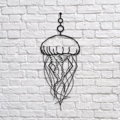 Металлическое панно "SEDRA" из нержавеющей стали для интерьера