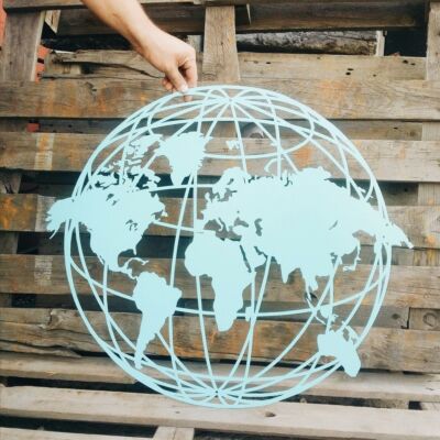 Металлическое панно "RULDO" из нержавеющей стали для интерьера