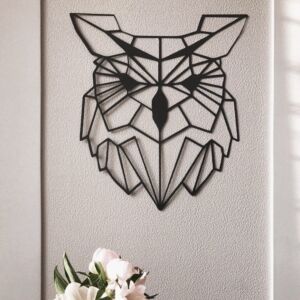 Металлическое панно "WOLGA" из нержавеющей стали для интерьера