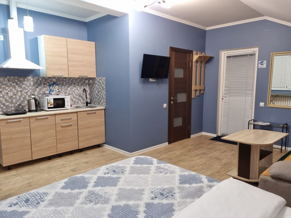 Квартира синяя 25 м² 2 этаж