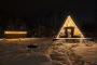 Коттедж a-frame на участке 20 соток 42 м² 1 этаж