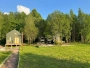 Дом синий в поле 27 м² 1 этаж