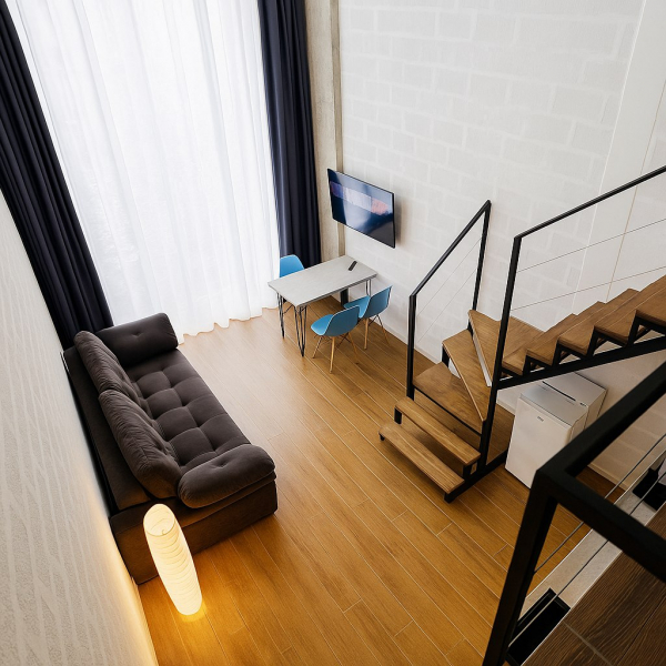 Апартаменты loft 40 м² 1 этаж