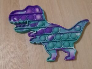 Поп ит динозаврик + подарок /pop it dinosaur + gift