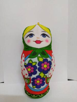 Игрушка мягкая "Матрешка" 19 см
