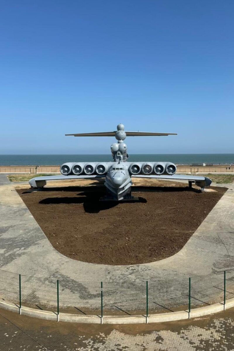 Самурский лиановый лес + экраноплан «Лунь»