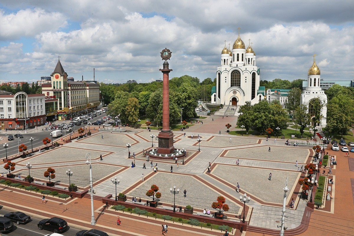 По Калининграду — на мотоцикле круглый год