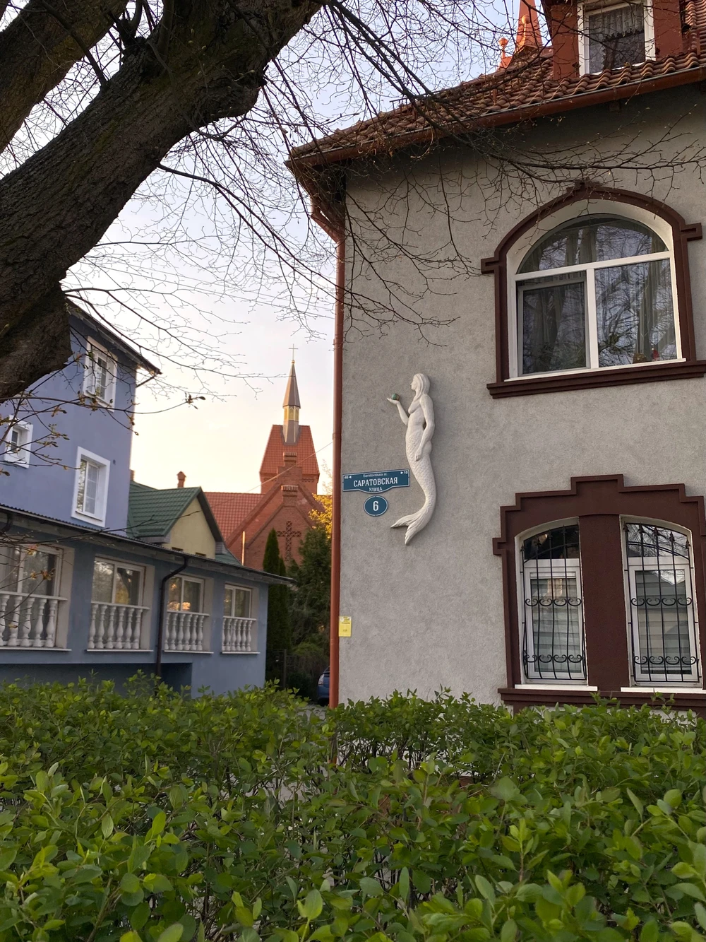Улочки, дворы и парадные Кранца-Зеленоградска