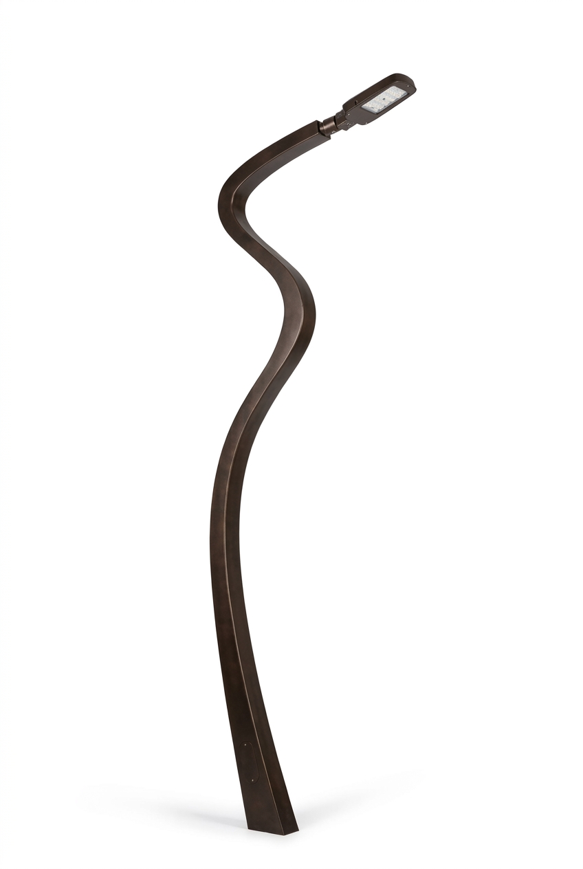EXPOTEN Glisso KL-03061 LT-21401 Парковый столб 3.5м изогнутого профиля