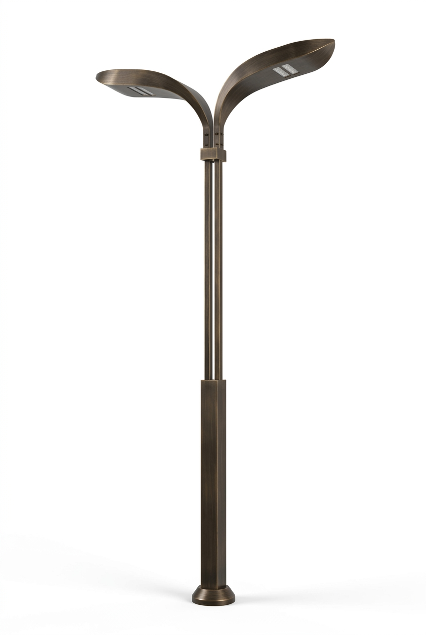 EXPOTEN Lamina KL-03064 LT-21402 Парковый столб 3.5м двойной кронштейн