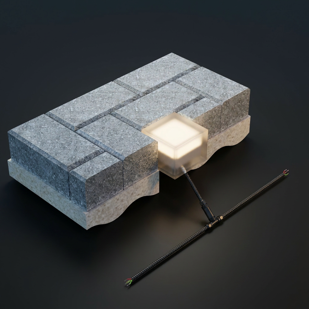 EXPOTEN KL-03554 GROUND-75x75 светодиодная брусчатка квадрат 75×75 мм