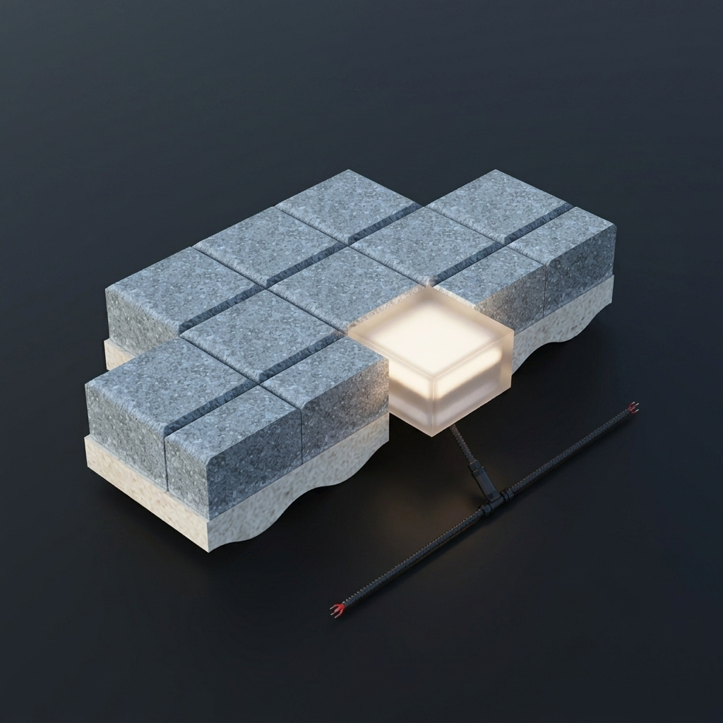 EXPOTEN KL-03555 GROUND-100x100 светодиодная брусчатка квадрат 100×100 мм