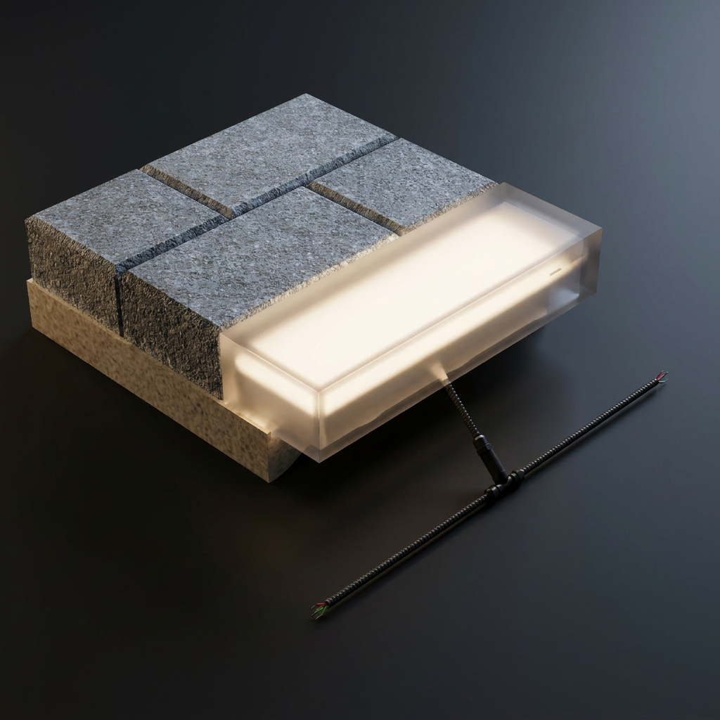 EXPOTEN KL-03563 GROUND-L100x50 светодиодная брусчатка 100×50 мм