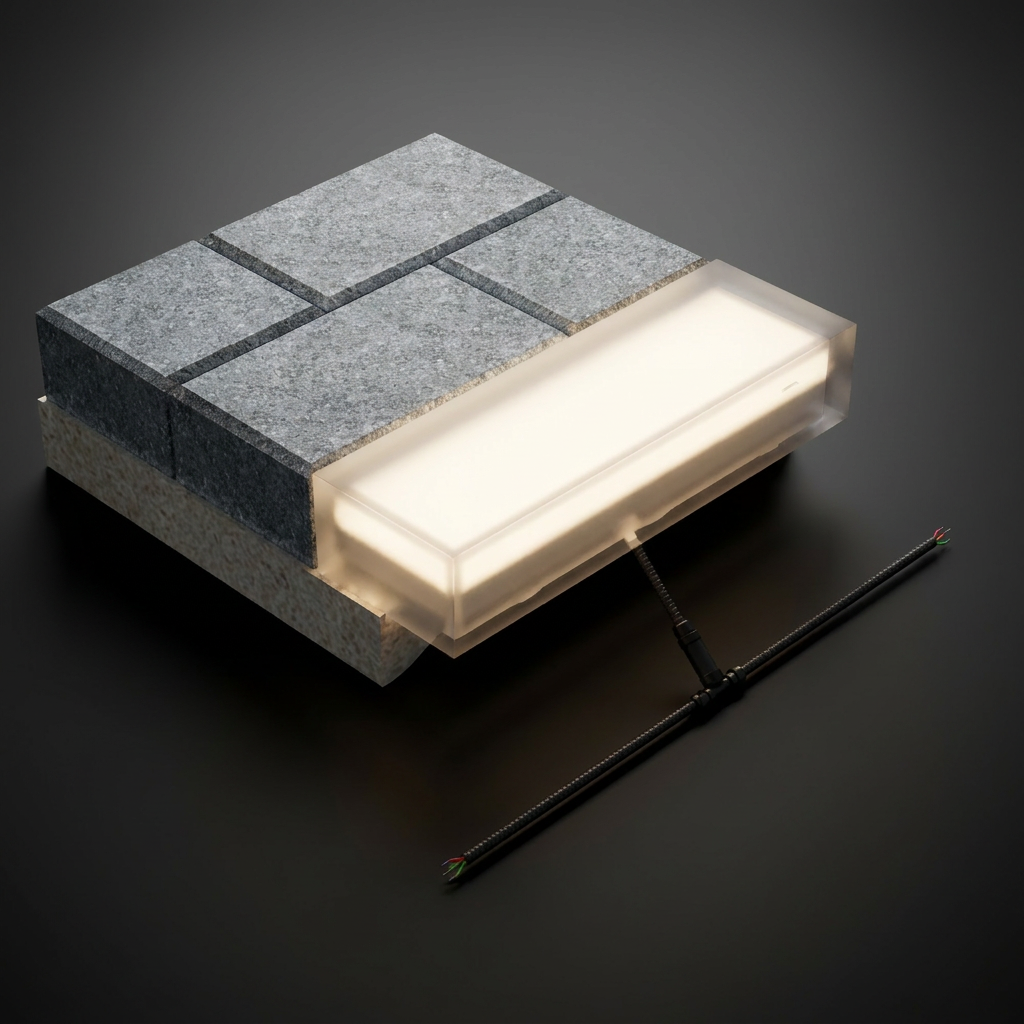 EXPOTEN KL-03566 GROUND-L400x50 светодиодная брусчатка 400×50 мм