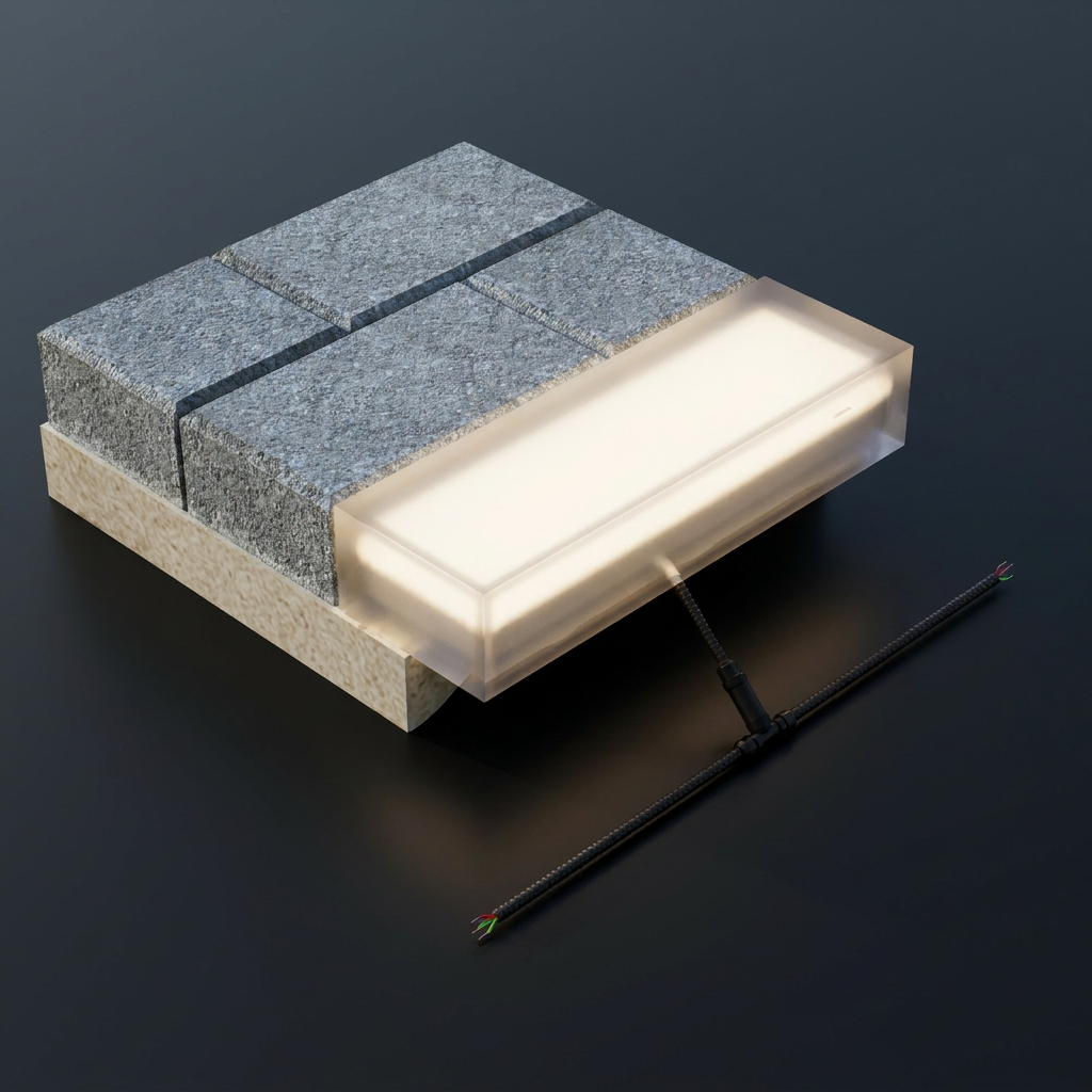 EXPOTEN KL-03568 GROUND-L600x50 светодиодная брусчатка 600×50 мм
