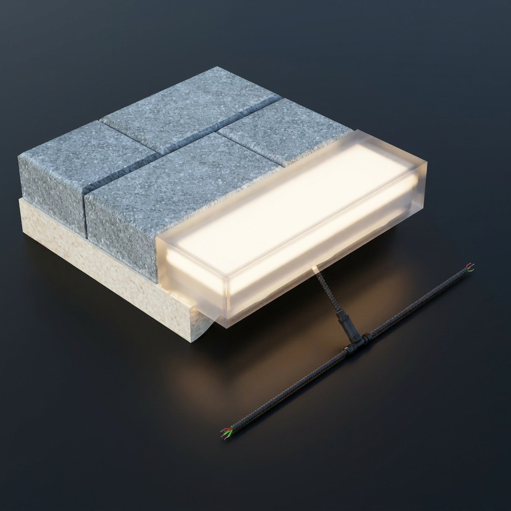 EXPOTEN KL-03569 GROUND-L700x50 светодиодная брусчатка 700×50 мм