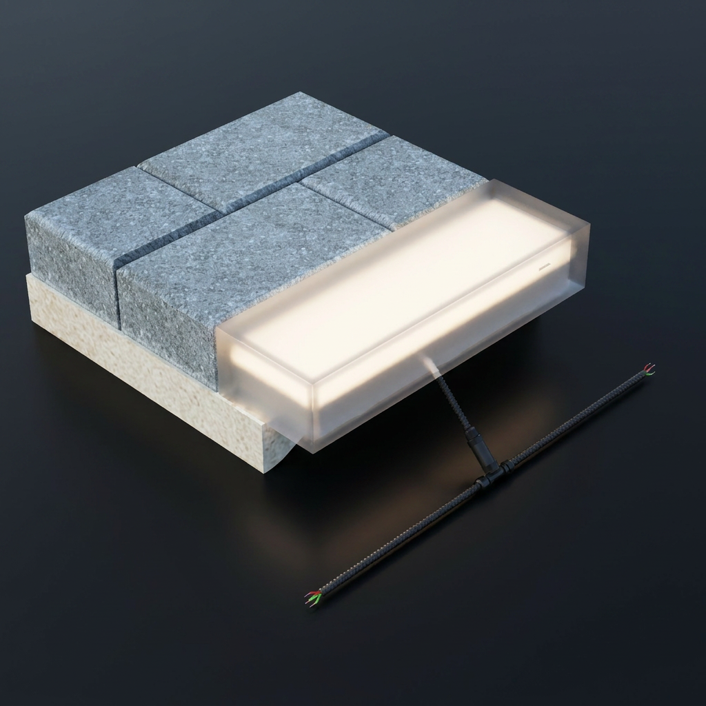 EXPOTEN KL-03570 GROUND-L800x50 светодиодная брусчатка 800×50 мм