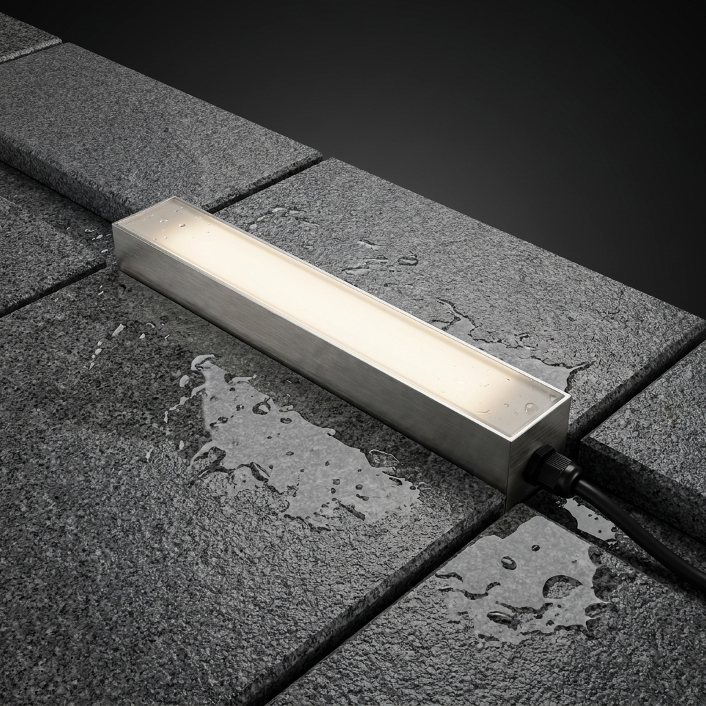 EXPOTEN KL-03594 GROUND-aluminum-L1000x50 светодиодная брусчатка 1000×50 мм