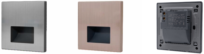 EXPOTEN KL-02355 GS-P08 встраиваемый светильник 86×86 мм
