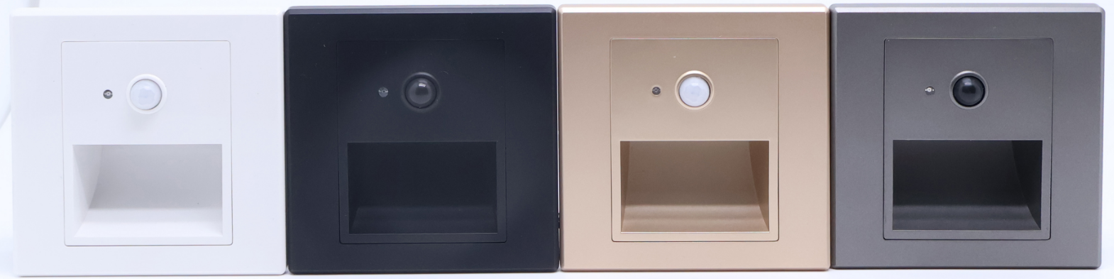 EXPOTEN KL-02360 GS-A светильник для ступеней 86×86 мм с датчиком движения
