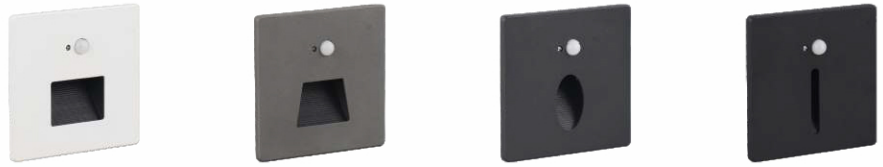 EXPOTEN KL-02380 GS-W901F встраиваемый светильник для ступеней 90×90 мм