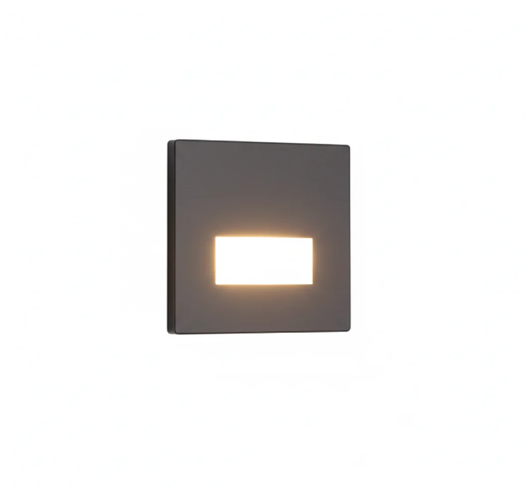 EXPOTEN KL-02351 GS-N86C встраиваемый светильник для ступеней 86×86 мм
