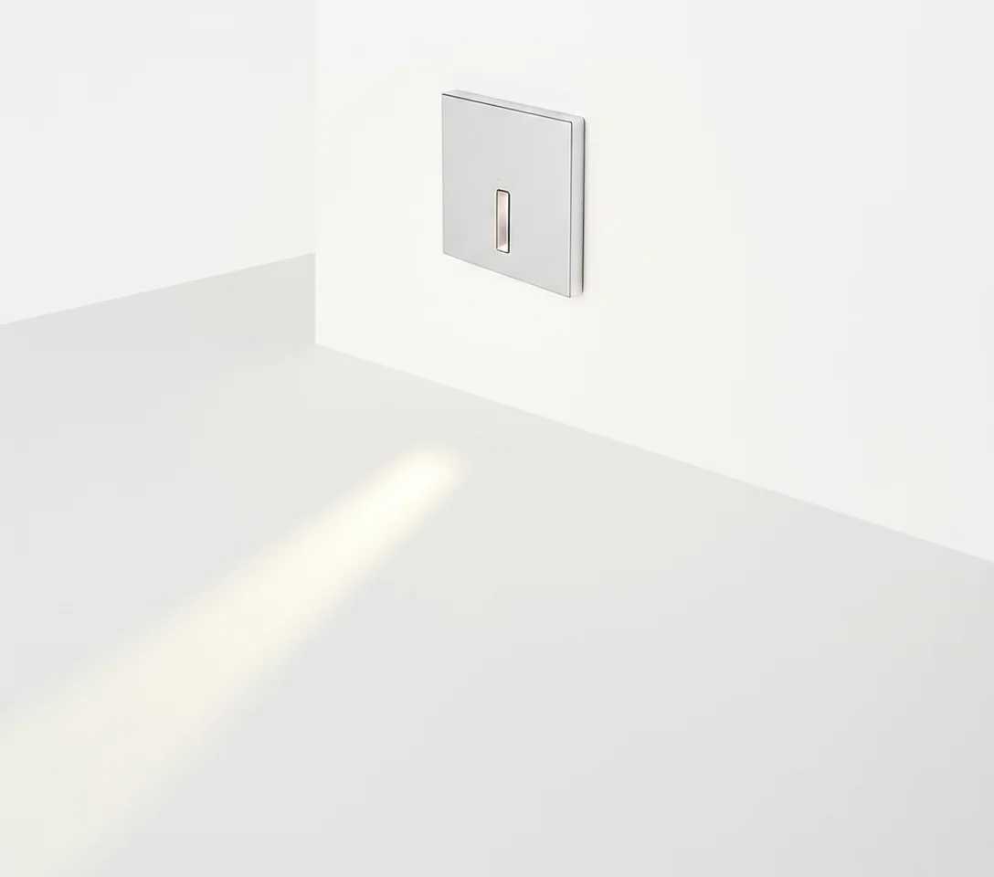 EXPOTEN KL-02363 GS-P08 встраиваемый светильник для ступеней 86×86 мм