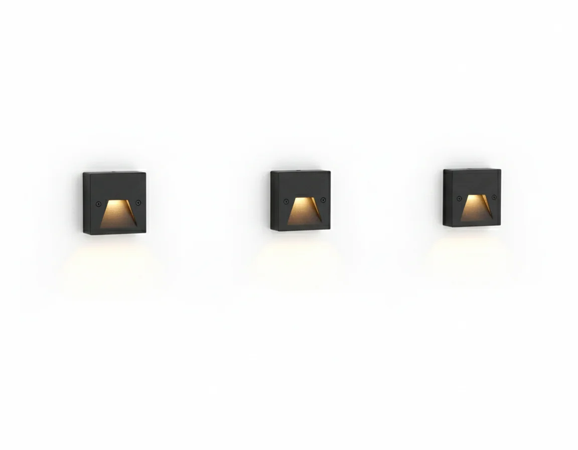 EXPOTEN KL-02416 GS-ST86 встраиваемый светильник для ступеней 86×86 мм