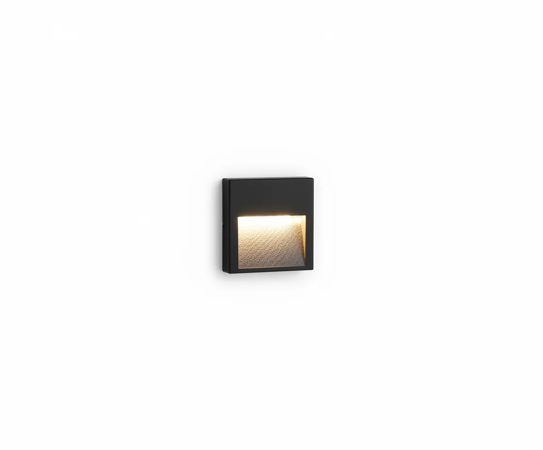 EXPOTEN KL-02463 GS-GS-017F светильник для ступеней 117×117 мм