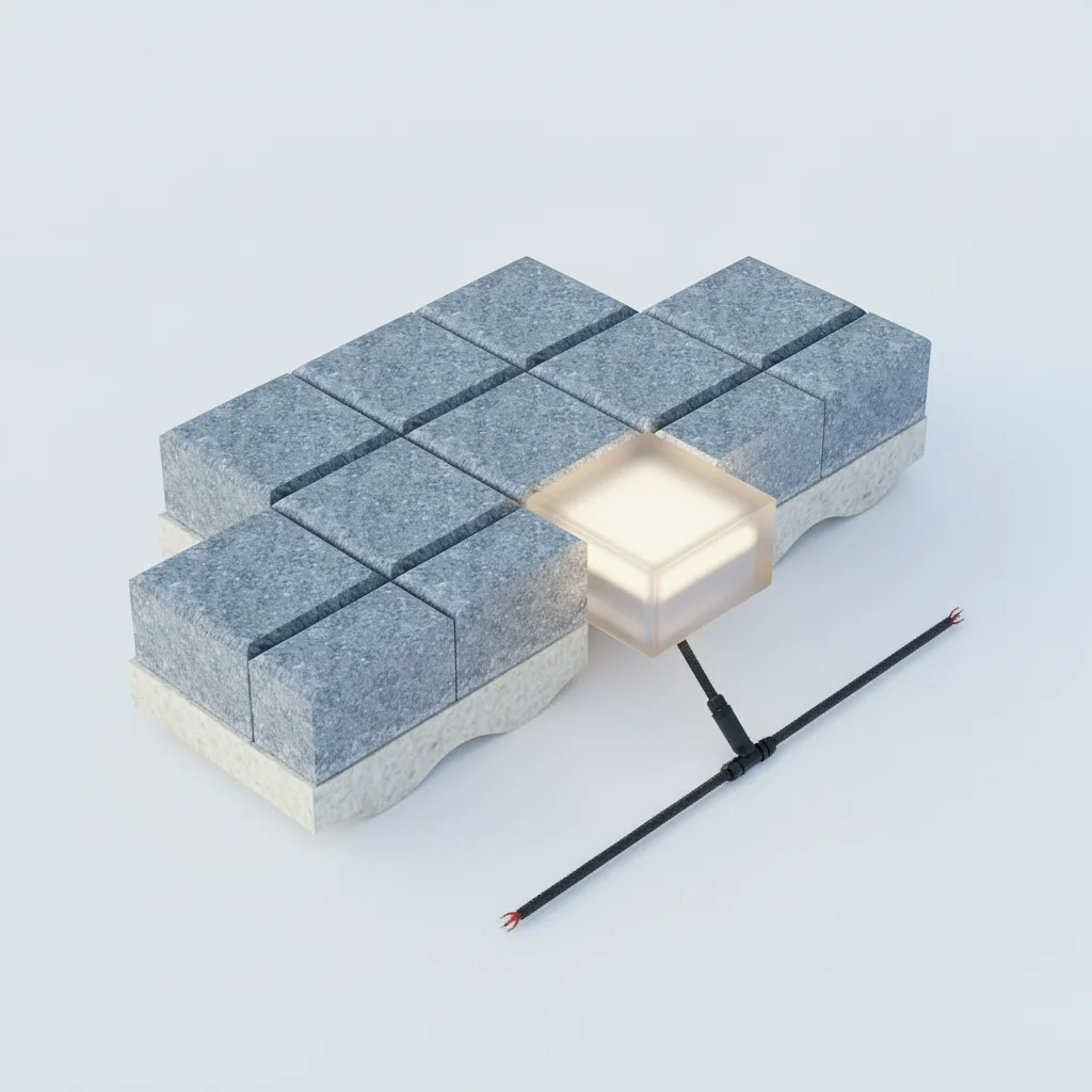 EXPOTEN KL-03555 GROUND-100x100 светодиодная брусчатка квадрат 100×100 мм
