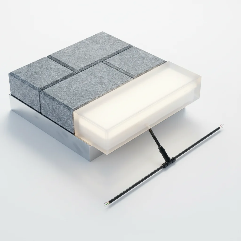 EXPOTEN KL-03567 GROUND-L500x50 светодиодная брусчатка 500×50 мм