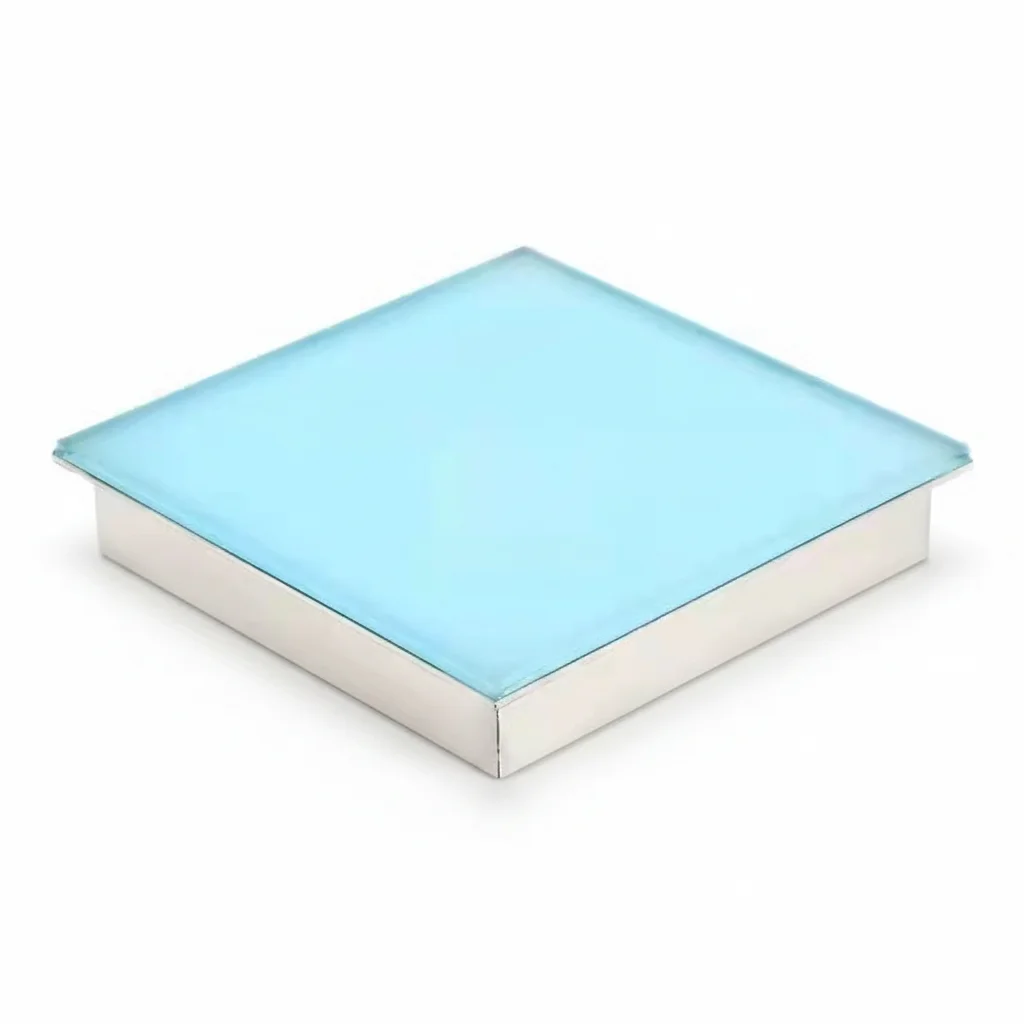 Светодиодная брусчатка квадрат 700×700 мм, RGB, сенсор + встроенное управление
