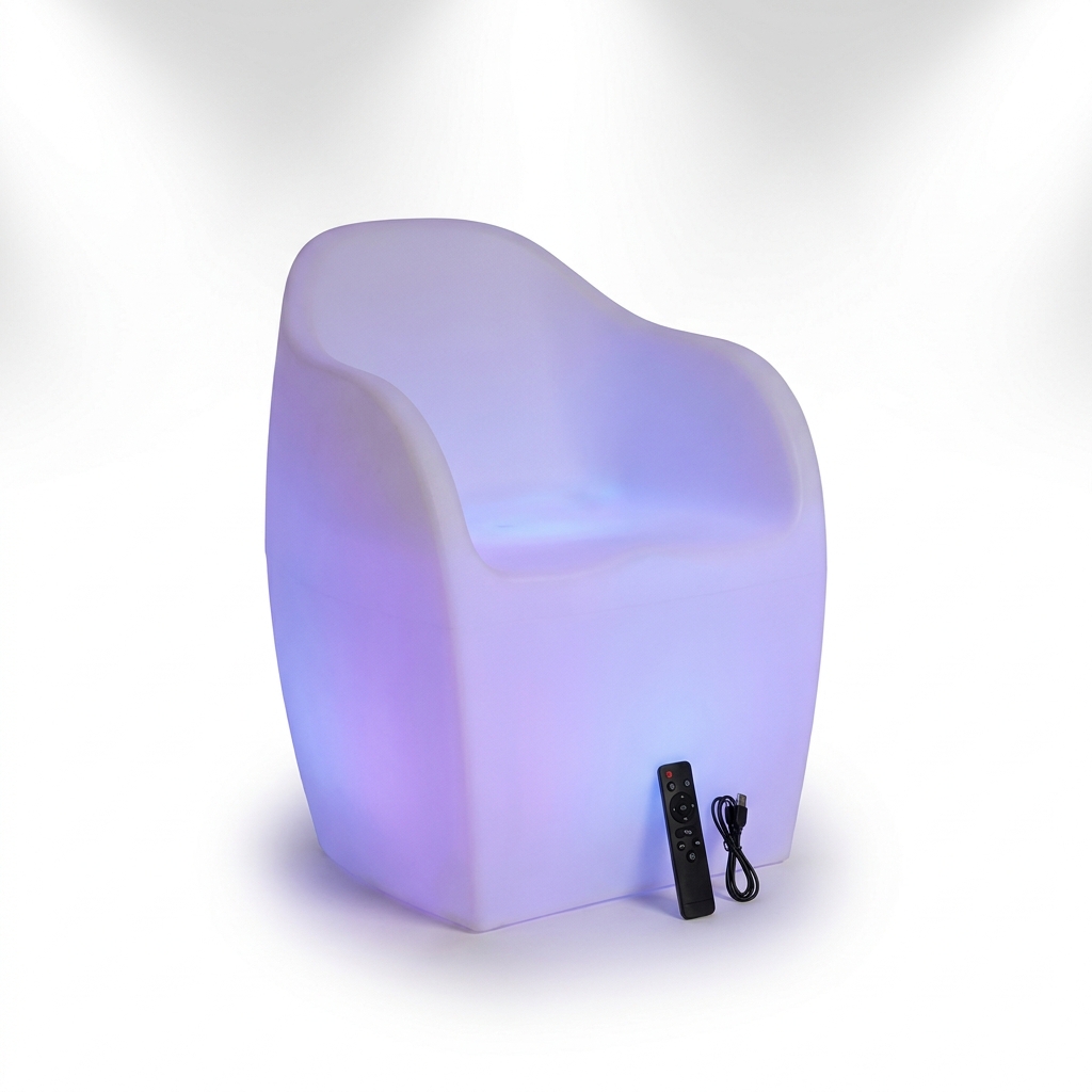 EXPOTEN KL-03609 стул, RGB+W, с пультом, с аккумулятором
