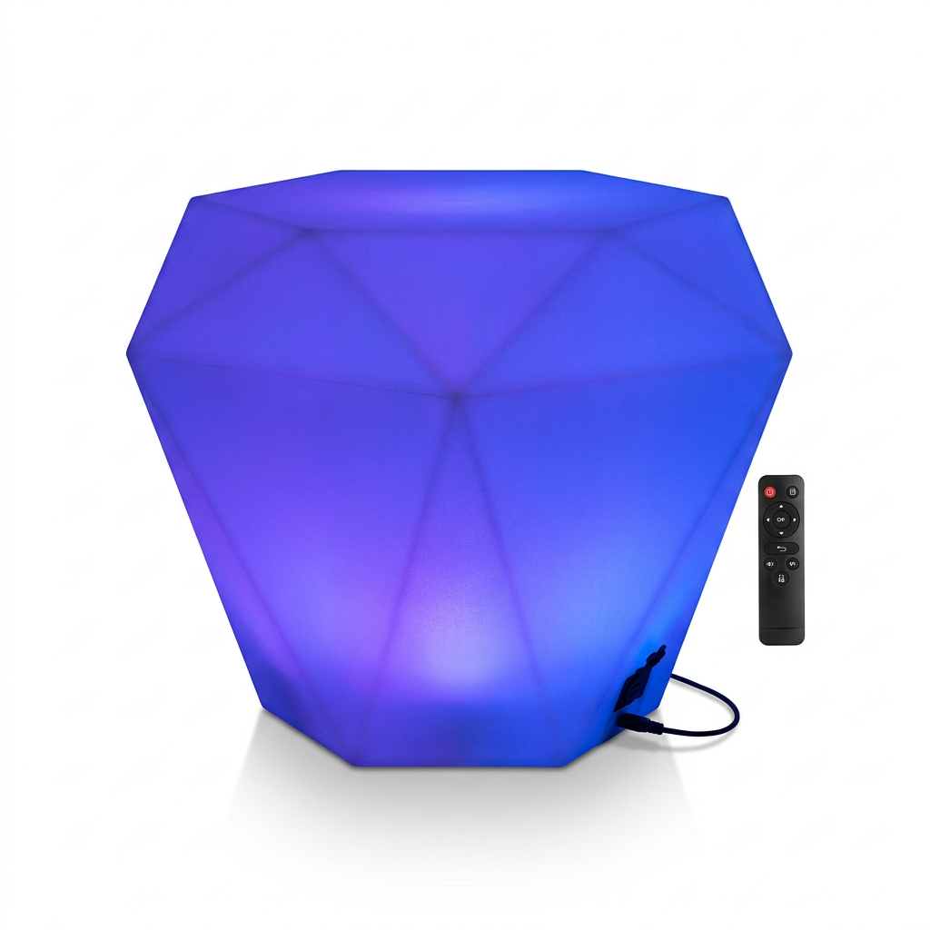 EXPOTEN KL-03617 LED стул-бриллиант, RGB, с пультом, с аккумулятором