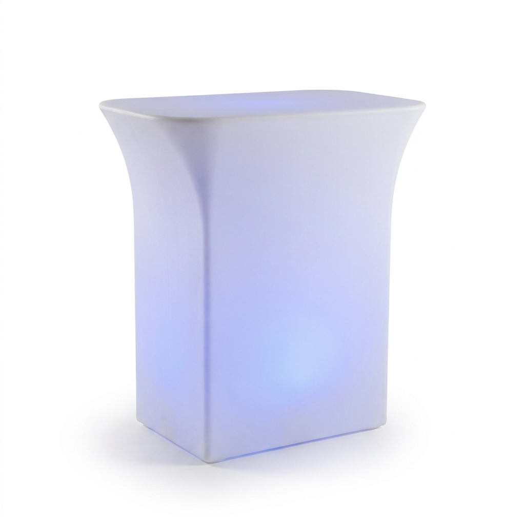 EXPOTEN KL-03637 барный стол светодиодный, RGB+W, с пультом, с аккумулятором и зарядкой