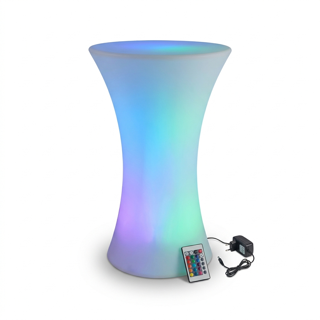 EXPOTEN KL-03639 светодиодный барный стол RGB с пультом и аккумулятором