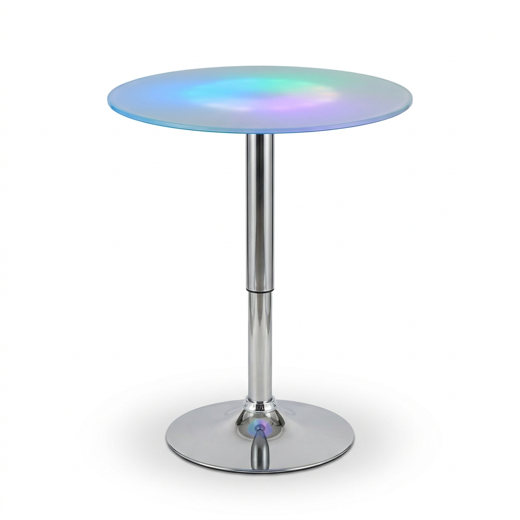 EXPOTEN KL-03651 светодиодный барный стол, RGB+W, с пультом, с аккумулятором