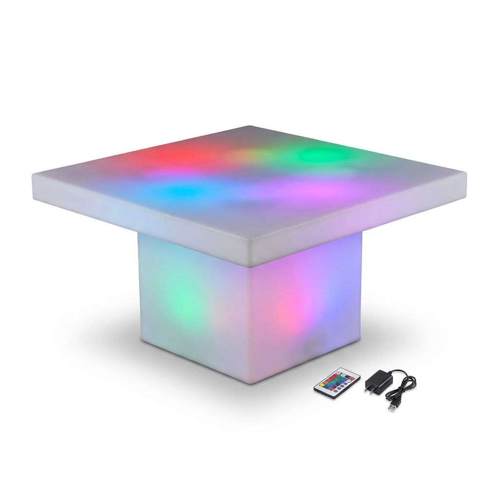 EXPOTEN KL-03672 стол подъемный, RGB, с пультом, с аккумулятором