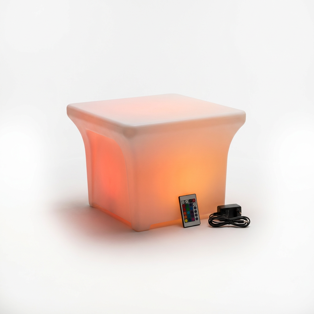 EXPOTEN KL-03683 светодиодный стол RGB, пульт, аккумулятор, зарядка