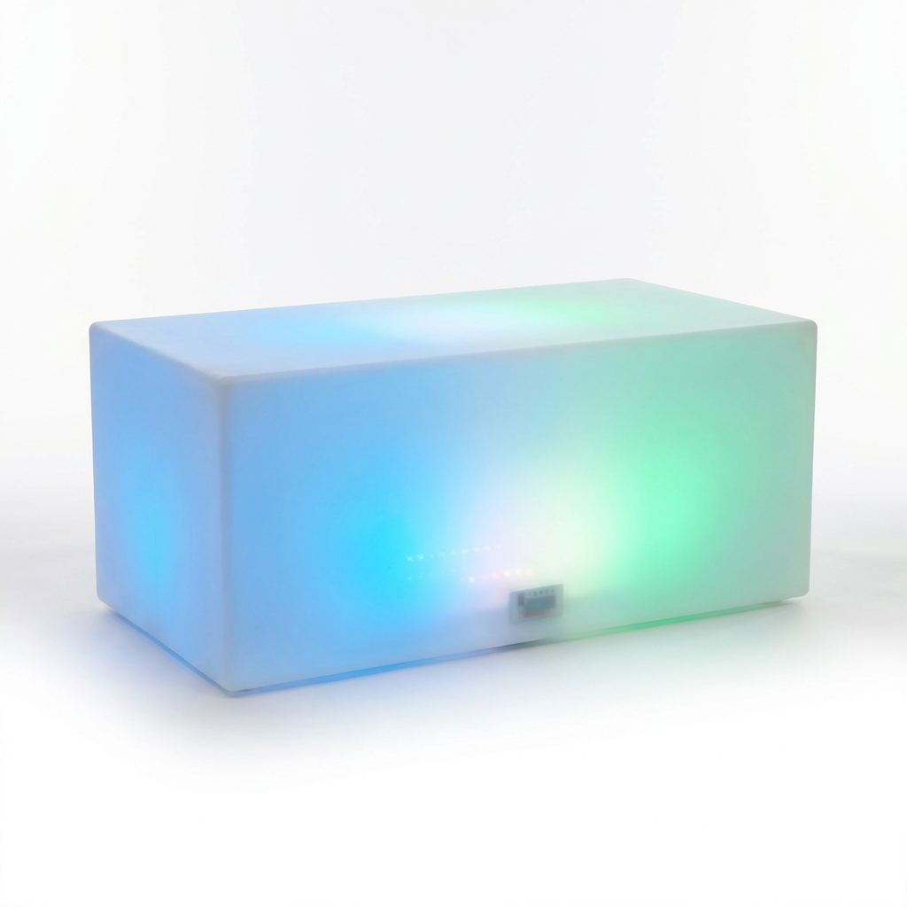 EXPOTEN KL-03693 светодиодный барный стол, RGB+W, с пультом, аккумулятор