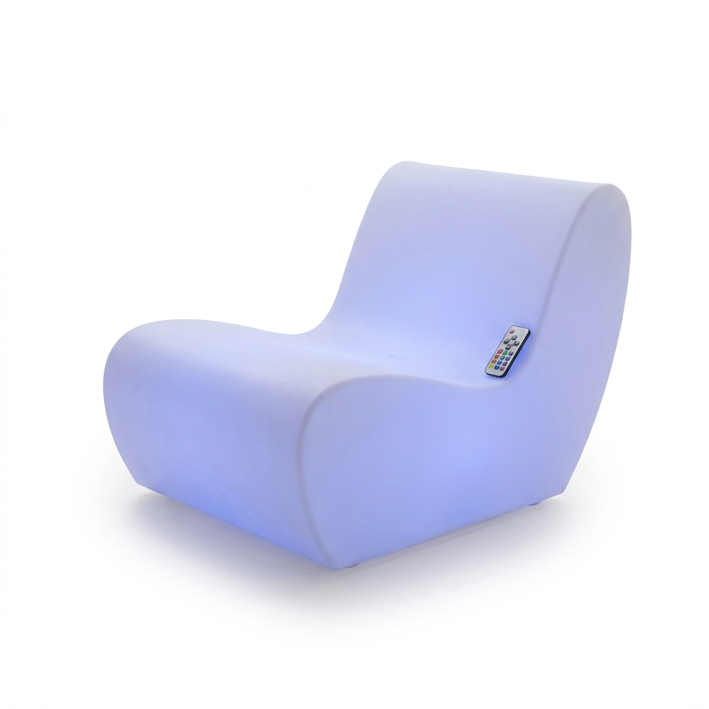 EXPOTEN KL-03713 светодиодное кресло RGB+W 16 цветов, с пультом, аккумулятор