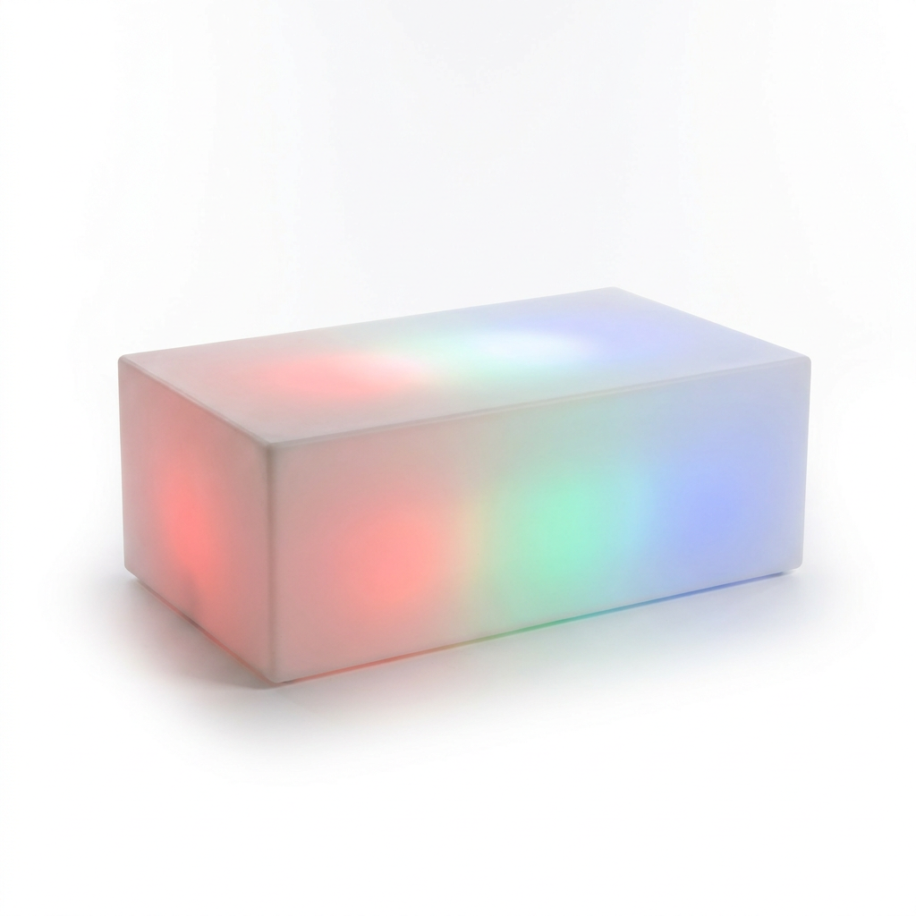 EXPOTEN KL-03749 светодиодный куб, RGB, пульт, аккумулятор, зарядка