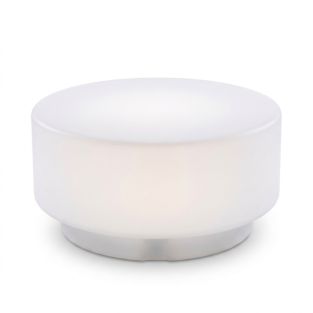 EXPOTEN KL-03757 кофейный столик, RGB+W, с пультом, с аккумулятором, белый