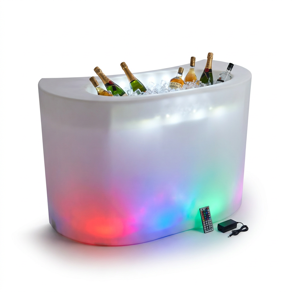 EXPOTEN KL-03764 светодиодный бар для льда RGB+W с пультом