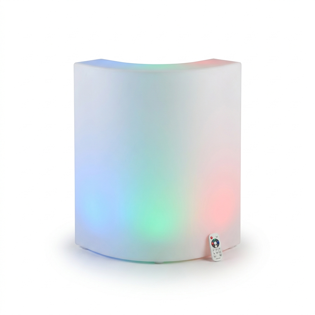 EXPOTEN KL-03770 светодиодный бар 1/4, RGB+W 16 цветов, с пультом, с аккумулятором