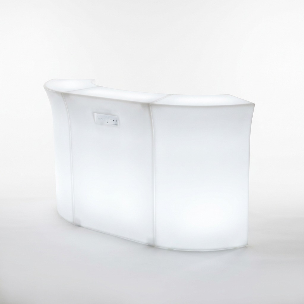 EXPOTEN KL-03778 барная стойка, светодиодная, RGB+W, с пультом, с аккумулятором