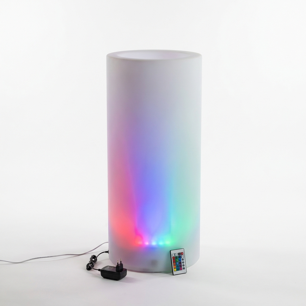 EXPOTEN KL-03780 светодиодное кашпо RGB 16 цветов с пультом